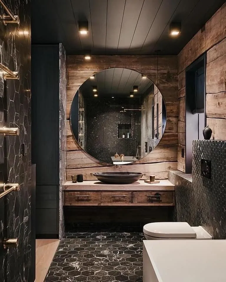 Rustic Bathrooms