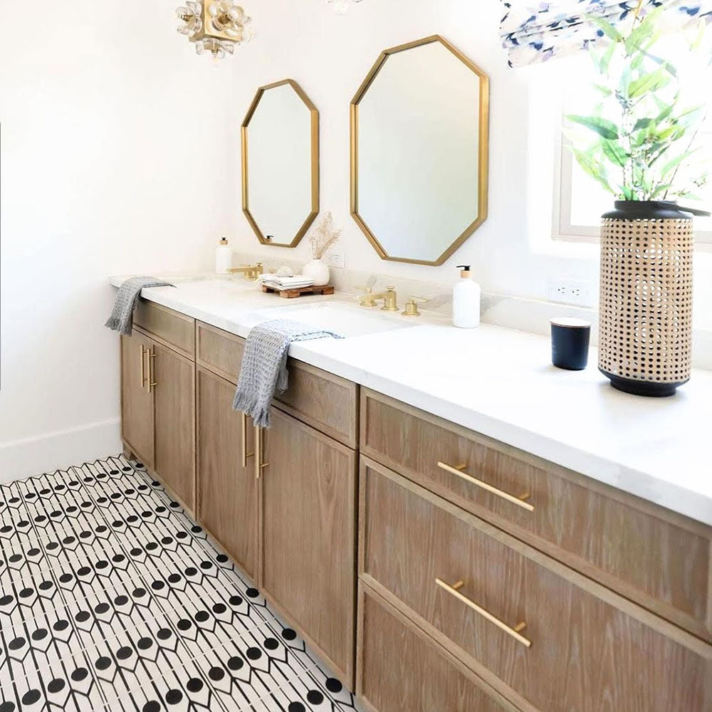 Modern tiled bathroom design with step-free layout, inspiration from Newlook Tiles and Bathrooms Dublin