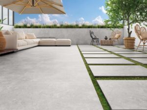Camden Nacar Concrete Effect Tile - tile detail view, Newlook Dublin