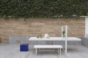 Camino Beige Concrete Effect Tile - tile detail view, Newlook Dublin