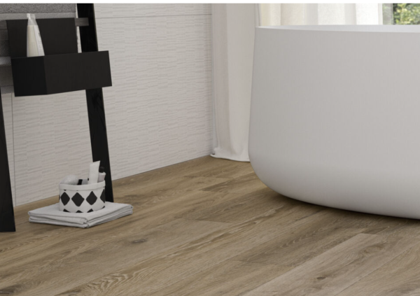 Chelsea Canvas Wood Effect Floor Tile - tile available at Newlook Tiles Dublin