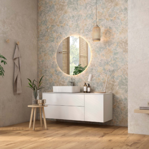 Colourbloom Amber Decorative Wall & Floor Tile - tile detail view, Newlook Dublin