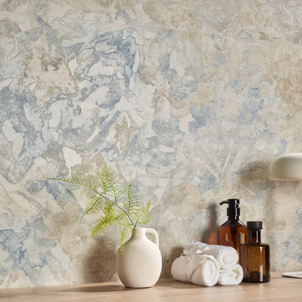Colourbloom Amber Decorative Wall & Floor Tile - tile detail view, Newlook Dublin