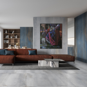 Elements White Metal Effect Wall & Floor Tile - tile available at Newlook Tiles Dublin