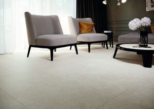 Evolve Dover Cliff Concrete Effect Wall & Floor Tile - tile detail view, Newlook Dublin