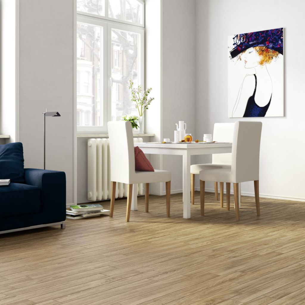 Grove Caramel Latte Wood Effect Floor Tile