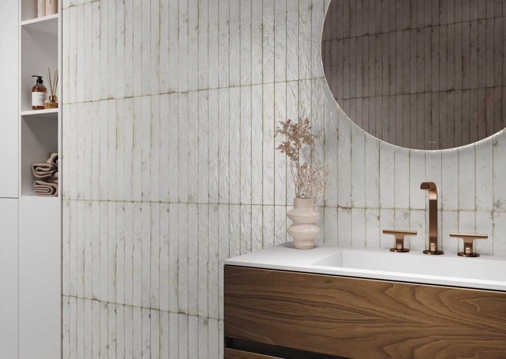 Lumiere White Metro Wall & Floor Tile