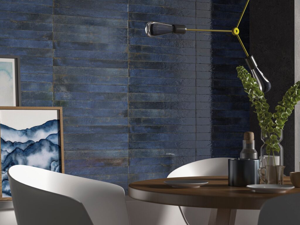 Lumiere White Metro Wall & Floor Tile - tile detail view, Newlook Dublin