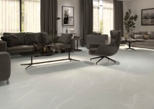 Marbelle White Marble Effect Wall & Floor Tile - tile available at Newlook Tiles Dublin
