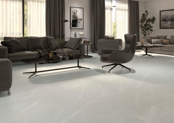 Marbelle White Marble Effect Wall & Floor Tile - tile available at Newlook Tiles Dublin