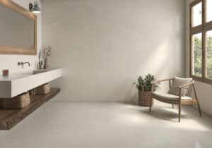 Oceanstone White Stone Effect Wall & Floor Tile - tile available at Newlook Tiles Dublin