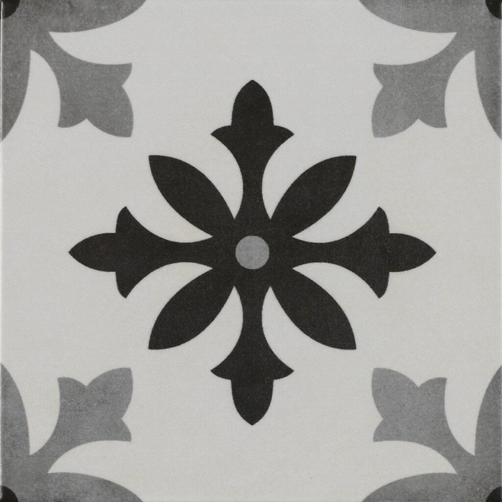 Art Degas Blanco White Terrazzo Wall & Floor Tile - tile detail view, Newlook Dublin