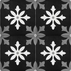 Art Degas Negro White Terrazzo Wall & Floor Tile - tile detail view, Newlook Dublin