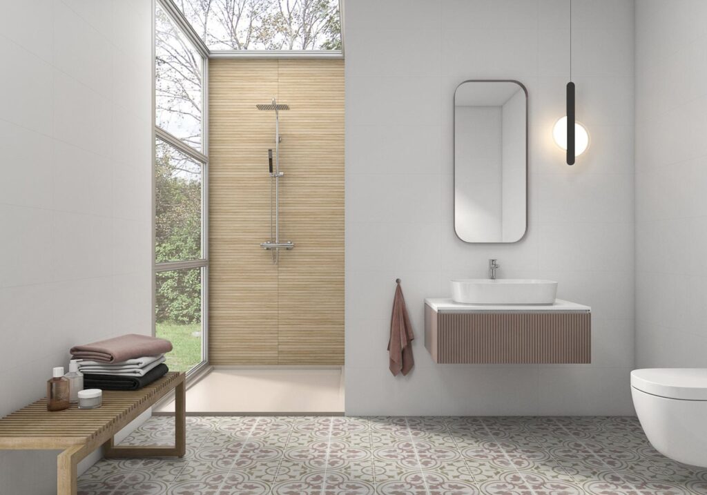 Art Corot White Decorative Wall & Floor Tile
