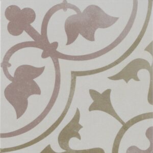 Art Corot White Decorative Wall & Floor Tile - tile detail view, Newlook Dublin