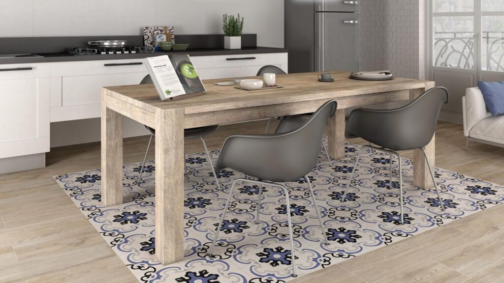 Art Monet White Terrazzo Wall & Floor Tile