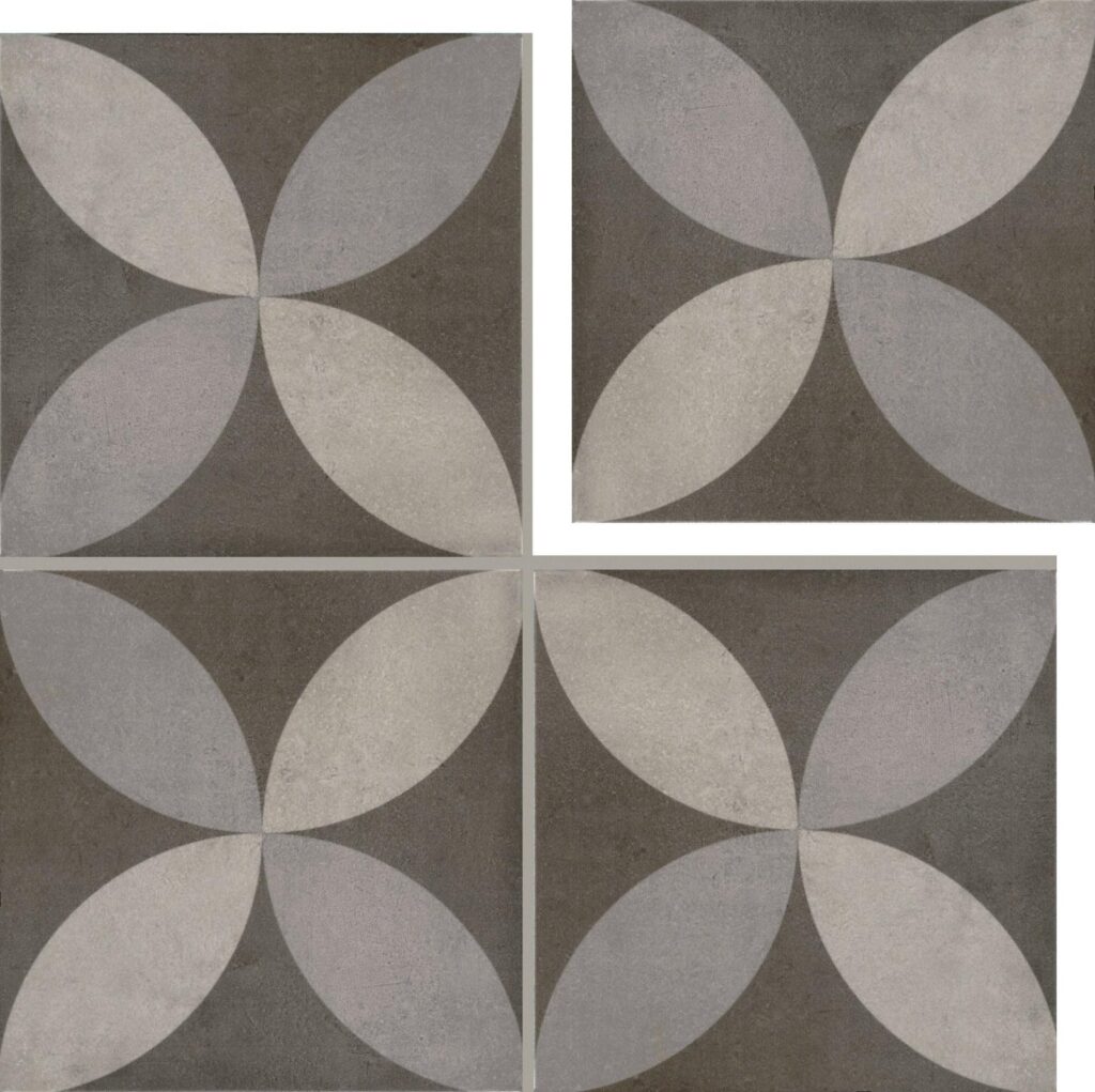 Art Lepic White Terrazzo Wall & Floor Tile - tile detail view, Newlook Dublin