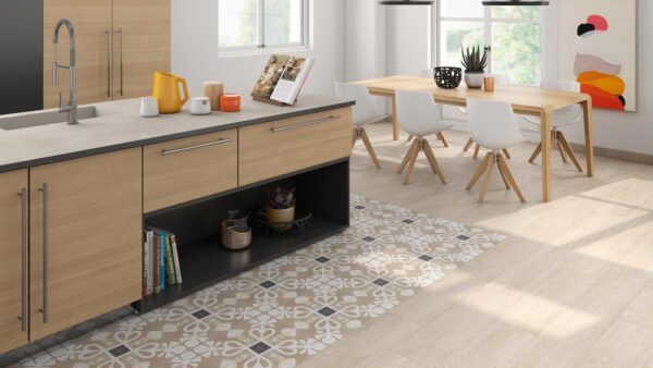 Art Renoir White Wood Effect Wall & Floor Tile - tile available at Newlook Tiles Dublin