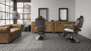 Art Signac White Decorative Wall & Floor Tile - tile available at Newlook Tiles Dublin
