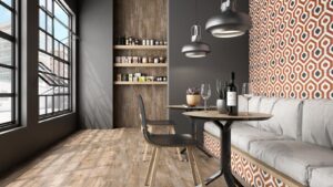 Art Gauguin White Wood Effect Wall & Floor Tile - tile available at Newlook Tiles Dublin