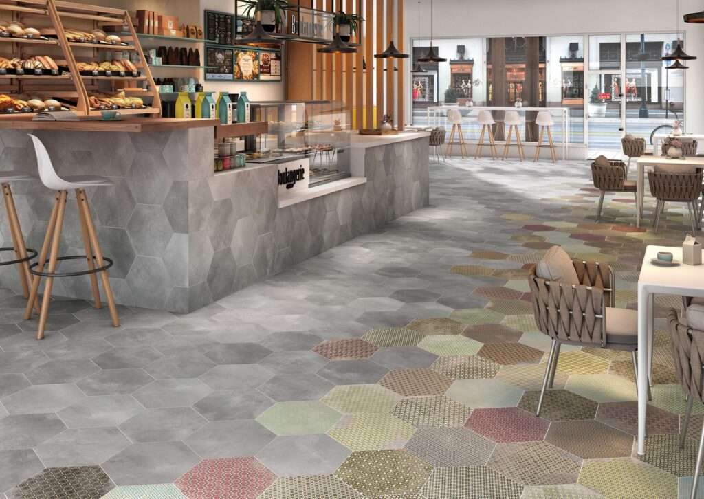 Bloom Garden 80 Decor Options Decorative Wall & Floor Tile - tile detail view, Newlook Dublin