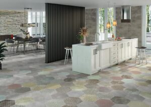 Bloom Garden 80 Decor Options Decorative Wall & Floor Tile - tile detail view, Newlook Dublin