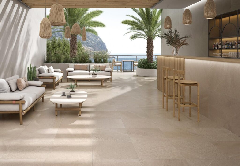 Pelhamstone White Stone Effect Tile