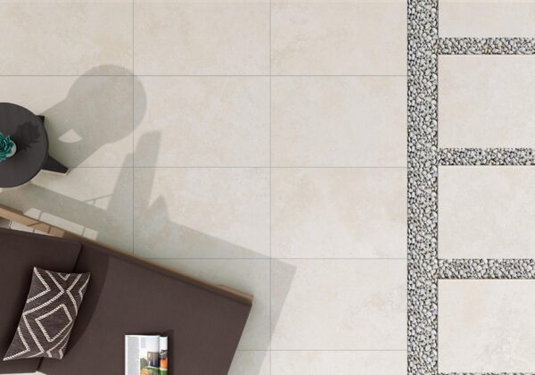 Wilmot Ivory Stone Effect Tile - tile available at Newlook Tiles Dublin