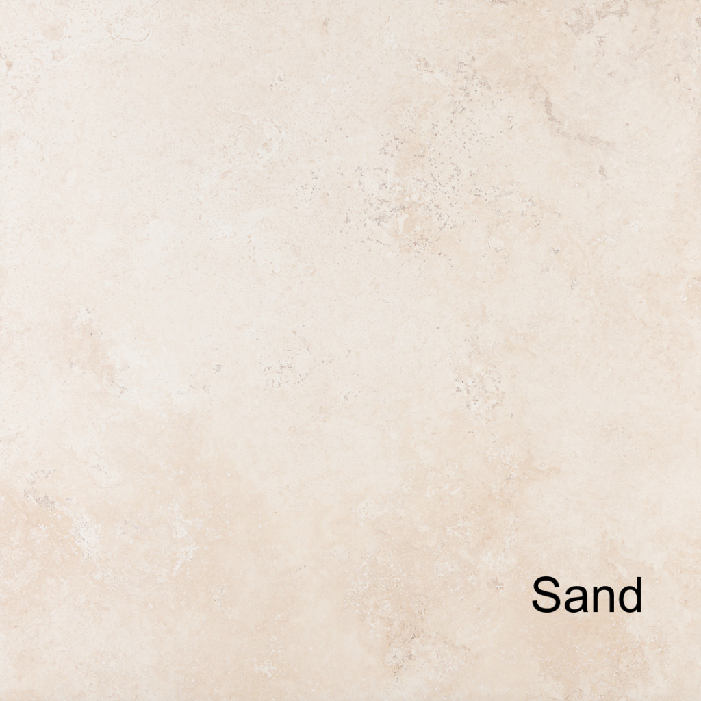 Wilmot Ivory Stone Effect Tile - tile detail view, Newlook Dublin