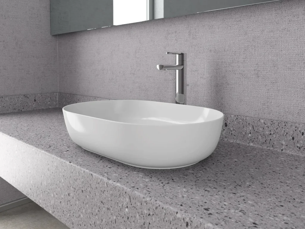 Rose Basin 60x40: Modern Rectangular Bathroom Sink