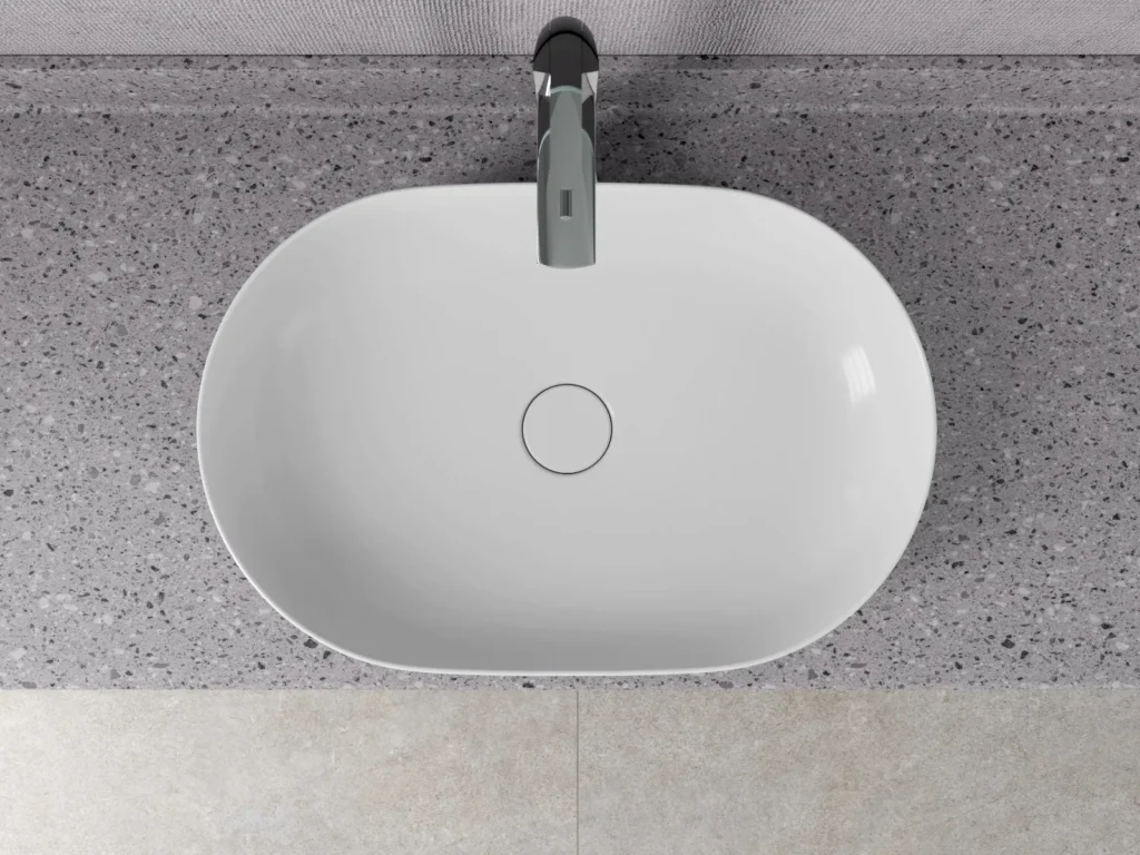Rose Basin 60x40: Modern Rectangular Bathroom Sink