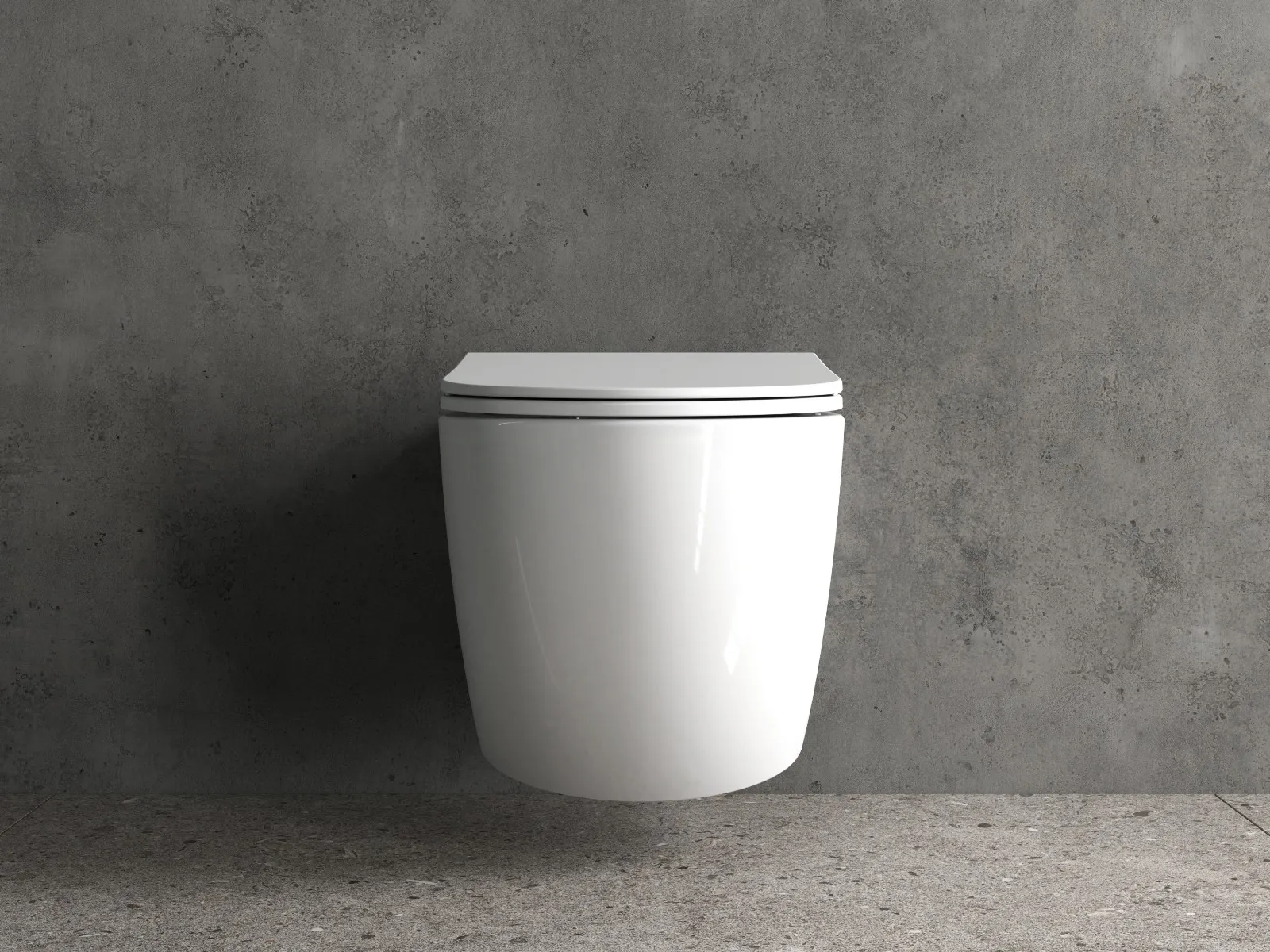 Siena Rimless Wall Hung Toilet 52cm - toilet available at Newlook Tiles Dublin