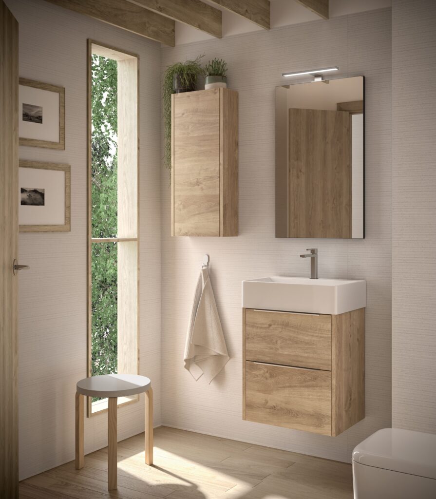 Bambi 500mm Wall Hung Vanity Unit