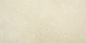 Marble Art Cream ceramic tile showing diagonal grey veins on a warm ivory ground