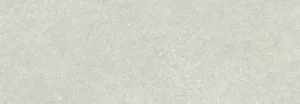 Rectangular off-white ceramic tile with fine granular stone-effect surface