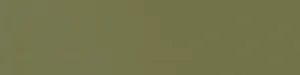 Single olive green matte ceramic tile in a rectangular format