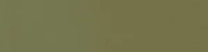 Flat olive green ceramic wall tile with smooth matte finish