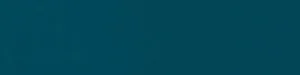 Close-up of a deep teal ceramic wall tile with matte finish