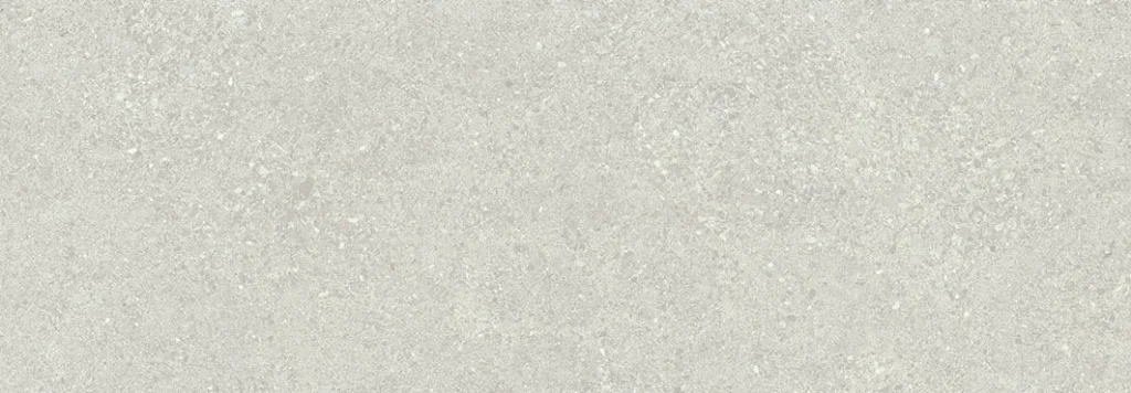 Light grey pearl porcelain tile displaying varied stone aggregate matt texture