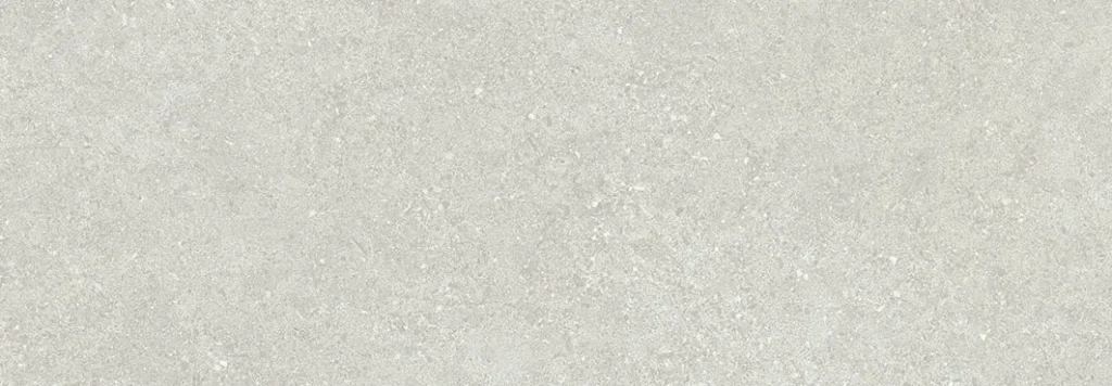 Pearl grey porcelain tile with coarse stone-look granular matt surface