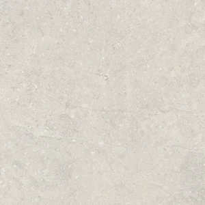 Ivory textured stone-effect porcelain floor tile with fine surface detail