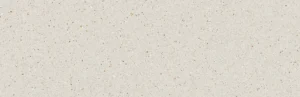 Close-up of white matt porcelain tile with fine multicolour speckle detail