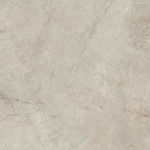 Light greige porcelain tile with subtle crossed fissures and gritty stone texture