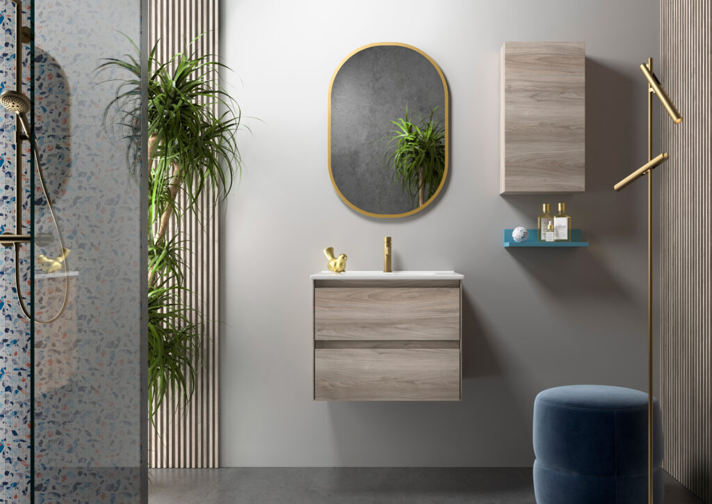 Praga 600mm Wall Hung Vanity Unit