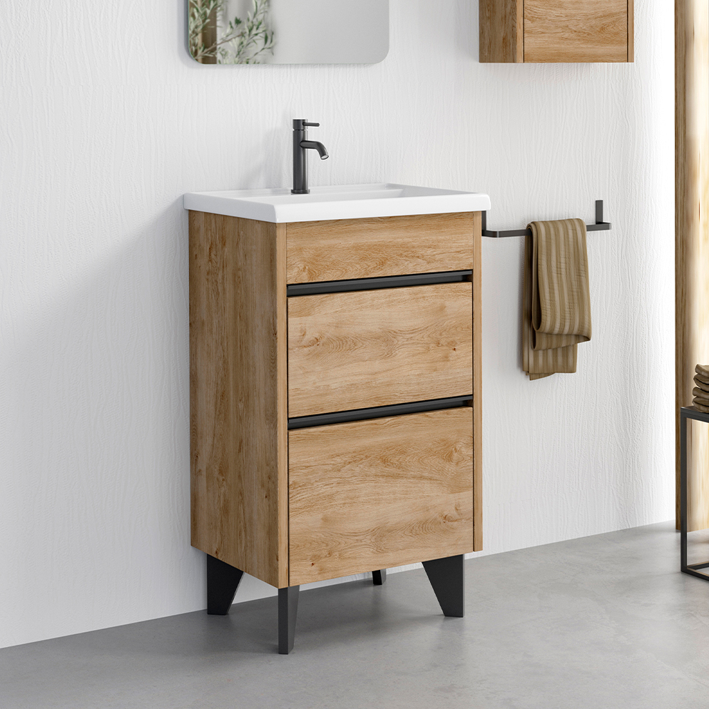 Berna 500mm Wall Hung Vanity Unit