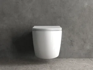 Siena Rimless Wall Hung Toilet 52cm - toilet available at Newlook Tiles Dublin