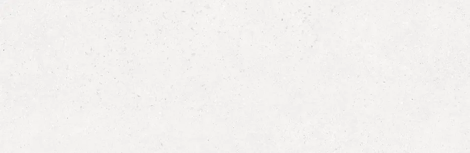Plain white matt ceramic wall tile with fine speckled texture across the surface